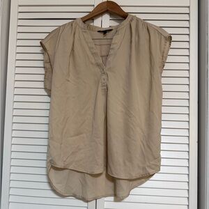 Banana Republic Light Tan Blouse